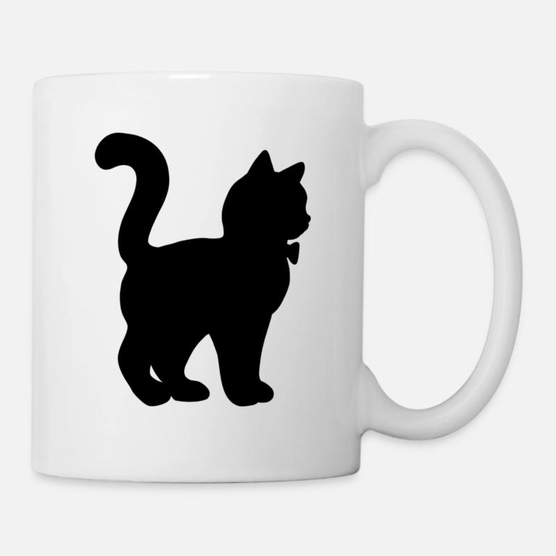 Gentleman cat - Mug - white