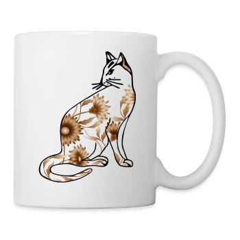 Cat - Mug - white - Right