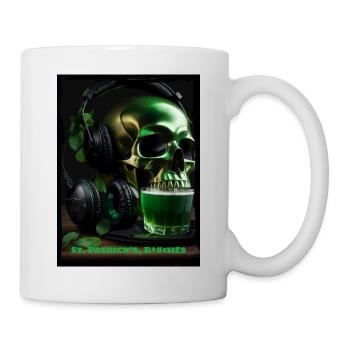 St. Patrick‘s Day - Tasse - Weiß - Rechts