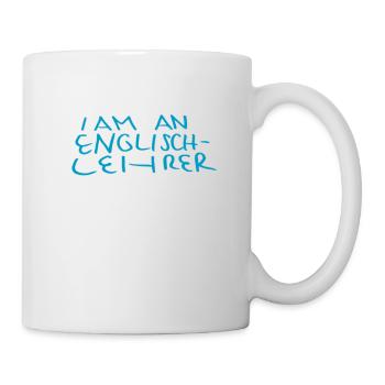 Geschenkidee für deutschen Englischlehrer - Tasse - Weiß - Rechts