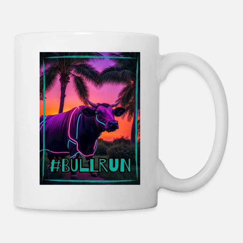 Bull Run - Tasse - Weiß