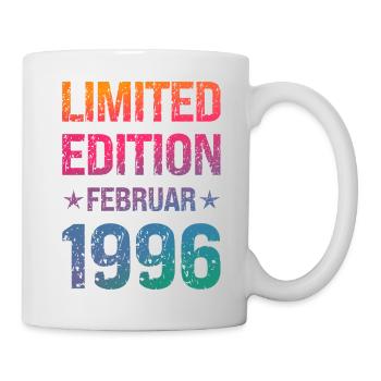 Fête d'anniversaire en édition limitée Vintage 1996 - Mug blanc - blanc - Droite