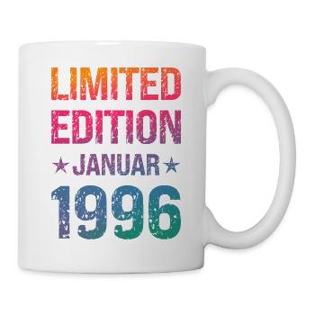 Fête d'anniversaire en édition limitée Vintage 1996 - Mug blanc - blanc - Droite