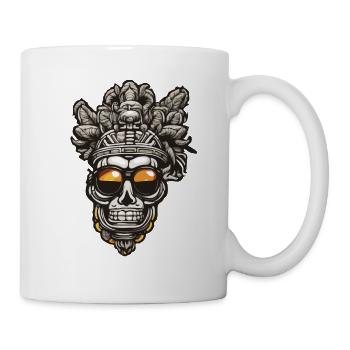 Mayan / High Culture / Peru / Mayan Calendar / Motif - Mug - white - Right