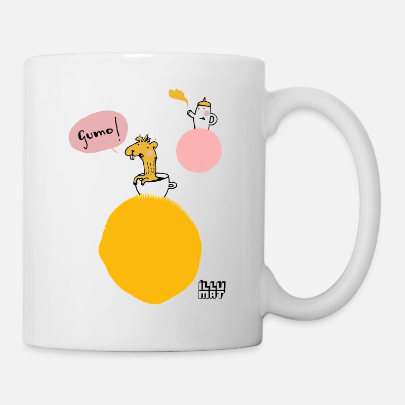 Gumo ! Lama sans drame - Mug blanc - blanc