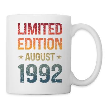 Limited Edition Birthday Party Vintage 1992 - Mug - white - Right