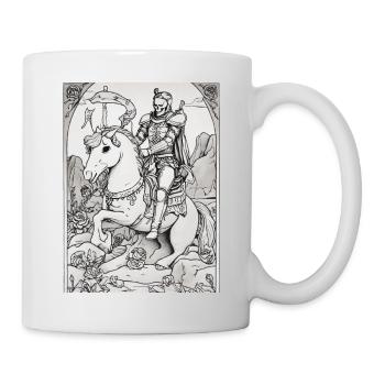 Death on a Horse - Mug - white - Right
