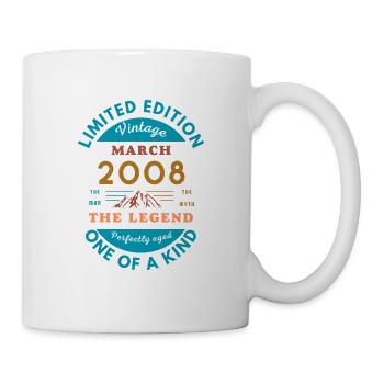 Vintage '08 Legacy - Mug blanc - blanc - Droite