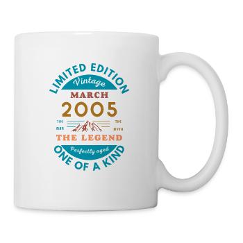 Vintage '05 Legacy - Mug blanc - blanc - Droite