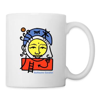 Sonnenkopf - Tasse - Weiß - Rechts
