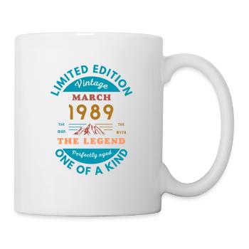 Retro '89 Classic - Mug blanc - blanc - Droite
