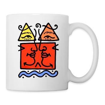 Face to Face - Mug - white - Right