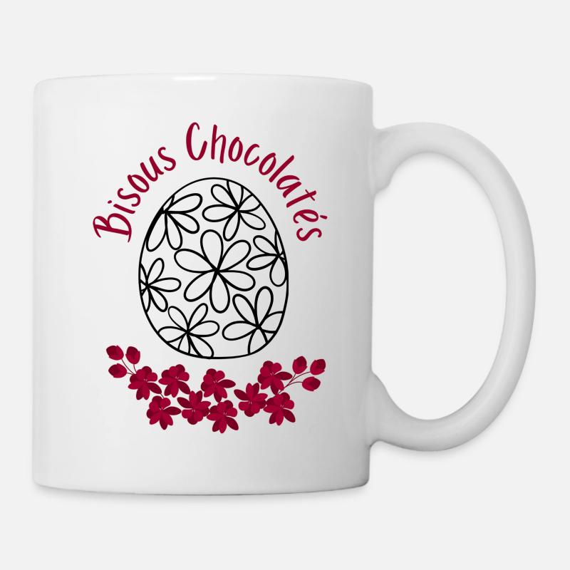 Chocolate Kisses - Mug - white