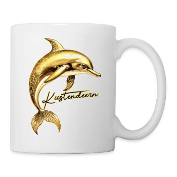 Coastal Deern Golden Dolphin - Mug - white - Right