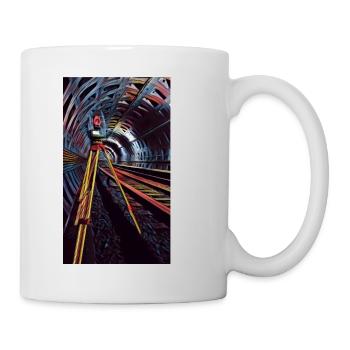 Surveying Underground red - Tasse - Weiß - Rechts