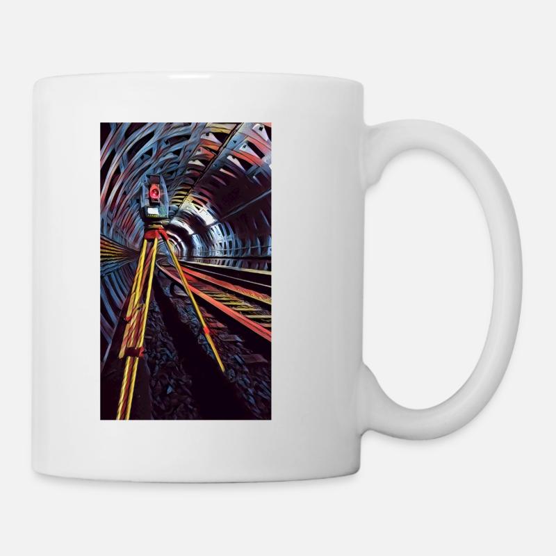 Surveying Underground red - Tasse - Weiß