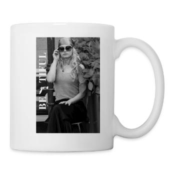 tu es belle - Mug blanc - blanc - Droite
