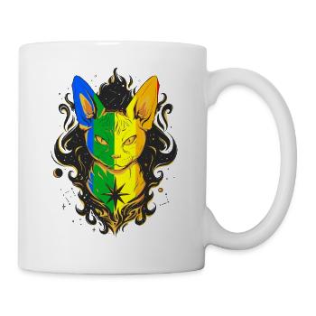 Cat Cats Fantasy - Mug - white - Right