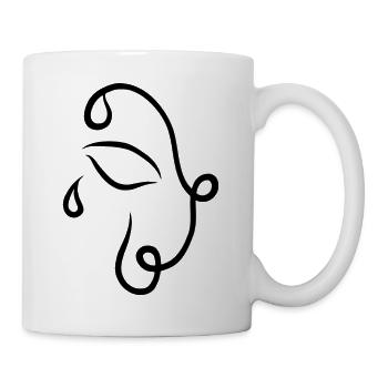 NOSTALGIA v T-Shirt - Tasse - Weiß - Rechts