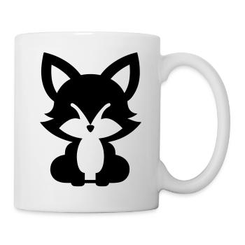 Renard - Mug blanc - blanc - Droite