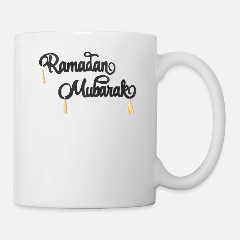 Ramadan Mubarak - Tasse - Weiß