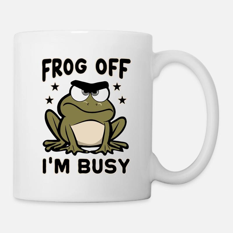 Frog Off - Mug - white