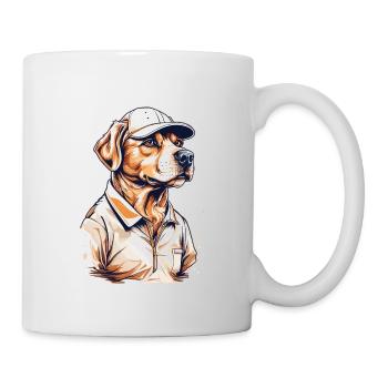 Golfer Dog Aesthetic Golfer Streetwear - Mug - white - Right
