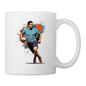 Joueur de handball Streetwear Style iconique - Mug blanc - blanc - Droite