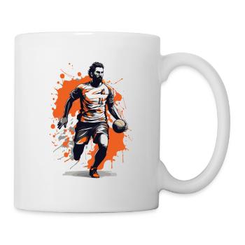 Handball Player Streetwear Iconic Style - Mug - white - Right
