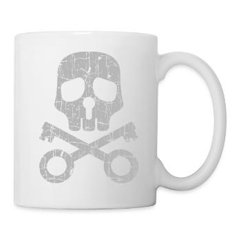 Schlüssel - Tasse - Weiß - Rechts