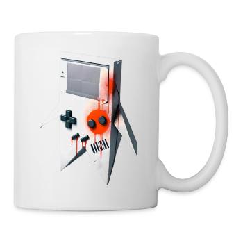 Hey Bot! - Tasse - Weiß - Rechts