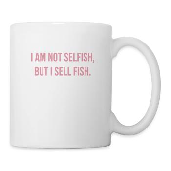 Geschenkidee für Fischverkäuferin - Tasse - Weiß - Rechts