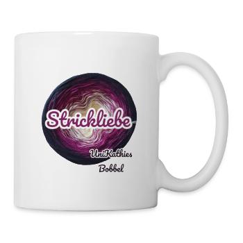 Strickliebe - Tasse - Weiß - Rechts