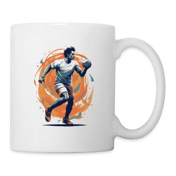 Handball Player Streetwear Iconic Style - Mug - white - Right