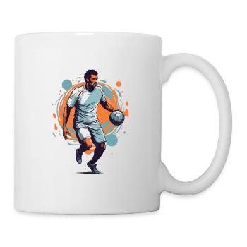 Handballspieler Streetwear Ikonischer Style - Tasse - Weiß - Rechts