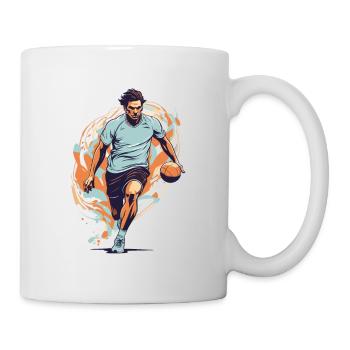 Handball Player Streetwear Iconic Style - Mug - white - Right