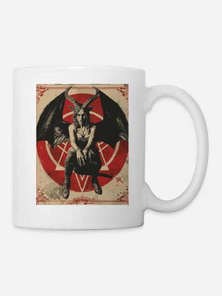 The Female Devil - Tasse - Weiß