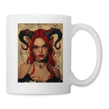 The Female Devil - Tasse - Weiß - Rechts