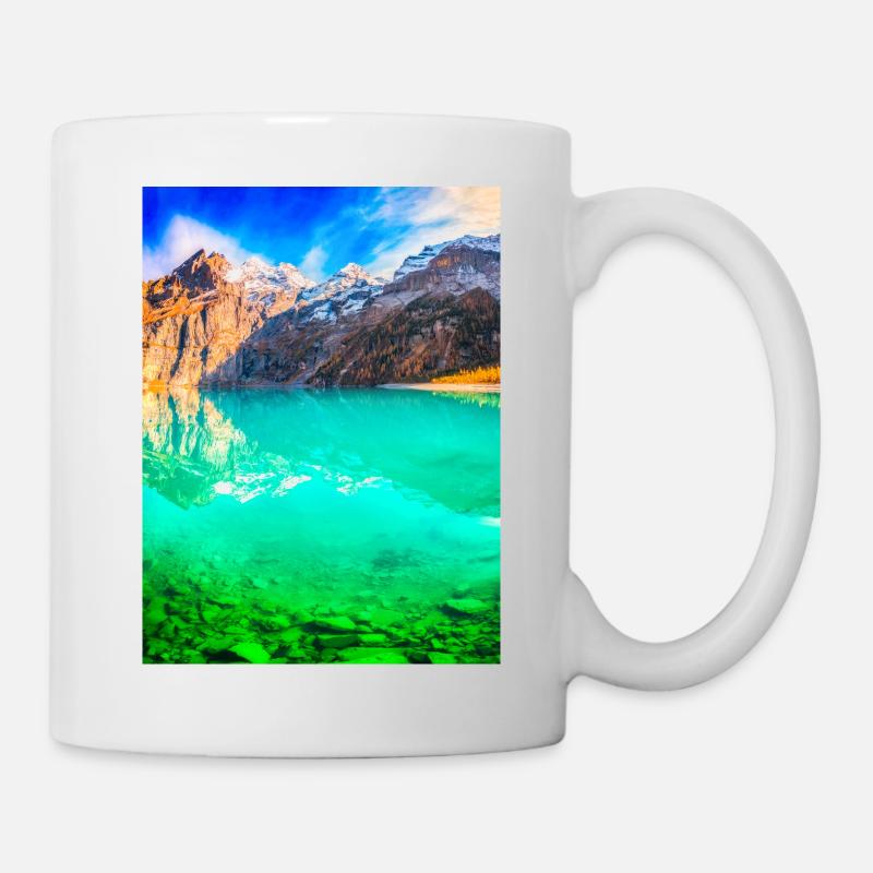 PARADISE LAKE - Mug - white
