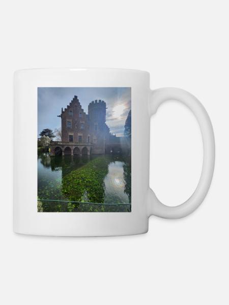 Deutsches Schloss - Tasse - Weiß