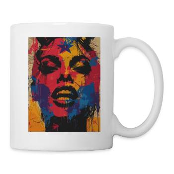 The Female Devil - Pentagramm - Tasse - Weiß - Rechts