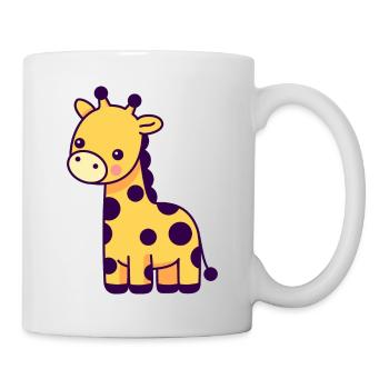 Girafe - Mug blanc - blanc - Droite