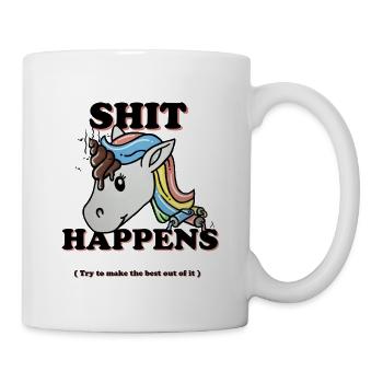 LICORNE - Mug blanc - blanc - Droite