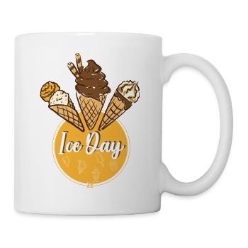 Ice Day / Eis Bo-Grafik - Mug - white - Right