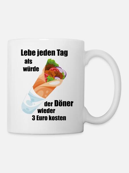 Döner - Tasse - Weiß