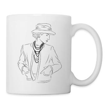 Iconique - Mug blanc - blanc - Droite