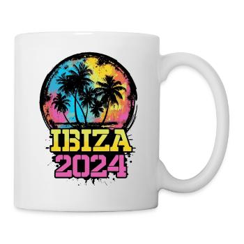 Ibiza 2024 Reise Urlaub - Tasse - Weiß - Rechts