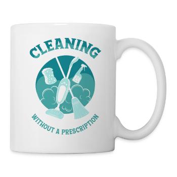 Nettoyage du meilleur nettoyant pour médicaments Entretien ménager - Mug blanc - blanc - Droite