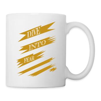 Awesome Daring Spirit Saut à l’élastique Excitation - Mug blanc - blanc - Droite