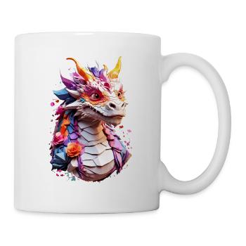 Drache Dragon V1 24 05 - Tasse - Weiß - Rechts